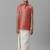 Pink shirt silk blend dhoti - boys
