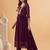zari sequence embroidered v-neck kurta & trousers with dupatta