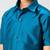 Blue plain cotton short sleeve shirt - boys shirts