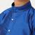Blue silk blend kurta veshti set - boys