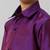 Violet plain cotton regular fit boys shirts