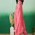 embroidered a-line kurta with trouser & dupatta