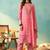 women angrakha sequinned kurti with skirt & with dupatta