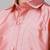 Pink plain silk blend shirt - boys shirts
