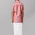 Pink plain silk blend shirt - boys shirts
