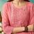 women angrakha sequinned kurti with skirt & with dupatta