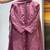 Mauve colour mal chanderi mirror work kurta palazzo set with organza dupatta