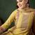 floral embroidered sequinned straight kurta & trouser with dupatta