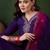 women floral embroidered kurta with trousers & dupatta