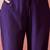 purple floral embroidered round neck straight kurta with trouser and dupatta