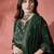 floral embroidered straight kurta with trouser and dupatta
