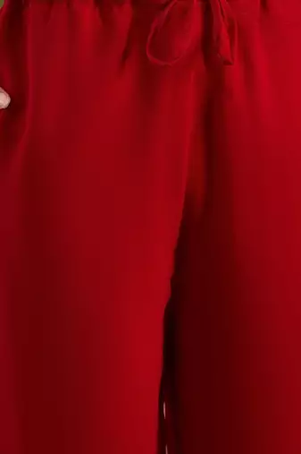embroidered v-neck  kurta sets