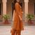 Women Ethnic Motifs Embroidered Thread Work Cotton Kurta with Trousers & With Dupatta