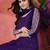 zari sequence embroidered straight kurta & trousers with dupatta