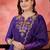 women thread zari sequence embroidered kurta set with dupatta