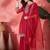 zari sequence thread cording embroidered kurta with trousers & dupatta