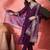 floral embroidered v-neck straight kurta with trouser and dupatta