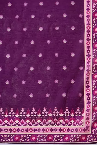 floral embroidered v-neck straight kurta with trouser and dupatta