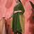 women embroidered straight kurta with trousers & dupatta