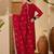 women floral printed a-line kurta with pyjamas & dupatta