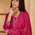 women pink kurta sets