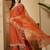 women floral embroidered regular thread work kurta with trousers & with dupatta