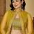 embroidered zari sequinned top with pleated dhoti & shrug co-ords set
