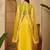 embroidered zari sequinned top with pleated dhoti & shrug co-ords set
