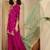 floral embroidered zari and sequinned straight kurta with sharara & dupatta
