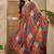 ethnic motifs embroidered thread work straight kurta with trouser & dupatta