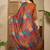ethnic motifs embroidered thread work straight kurta with trouser & dupatta
