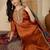 ethnic motifs embroidered thread work straight kurta with trouser & dupatta