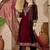 zari sequence thread cording embroidered velvet kurta with trousers & dupatta