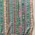 geometric embroidered empire sequinned straight kurta with trouser & dupatta
