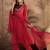 floral embroidered sequinned thread work kurta with trousers & dupatta