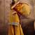 embroidered zari sequence thread work straight kurta with palazzos & dupatta