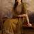 embroidered round neck kurta & trousers with dupatta