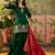 embroidered a-line kurta with palazzo & dupatta