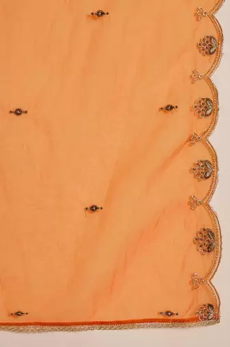 embroidered  v-neck  kurta sets