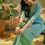 embroidered  round neck kurta sets