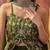 floral embroidered top with palazzos