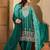 women floral printed kurta with trousers & dupatta