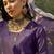 embroidered square neck kurta & palazzos kurta set