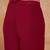 maroon floral embroidered straight kurta with trousers & dupatta