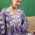 alia cut embroidered a-line kurta with trouser & dupatta