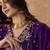 printed flared sleeves kurta & trousers with dupatta