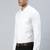 White plain cotton shirt men shirts