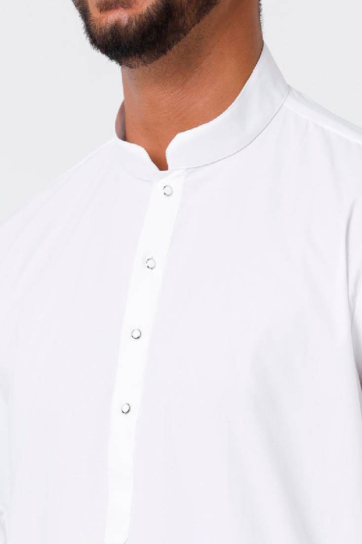 White dhoti pure cotton straight kurta - dhoti-kurta set