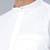 White regular mandarin collar straight kurta