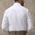 White plain cotton formal shirt - spread collar - men shirts